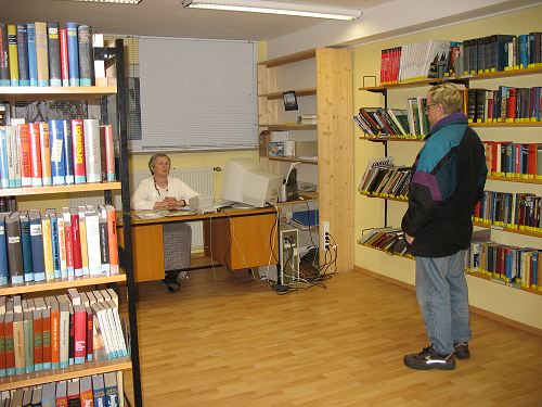 Stadtbücherei Marktleuthen, Foto: Sabine Gabriel