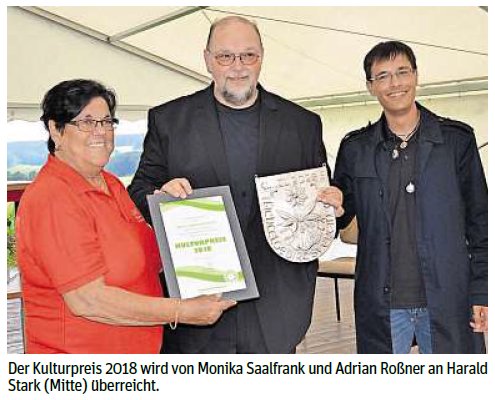 Kulturpreis des FGV 2018 an Harald Stark