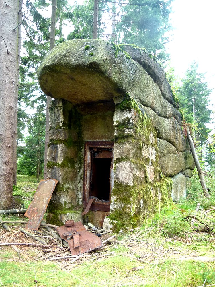 Felsformation zwischen Rudolfstein und Schneeberg