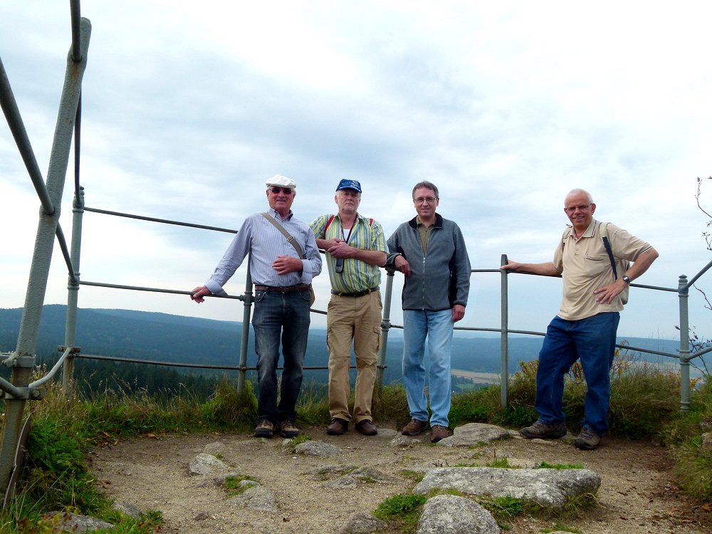 Wandergruppe der Heimatforscher Marktleuthen im Fichtelgebirge