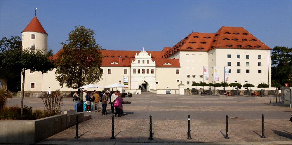 Das Schloss Freudenstein in Freiberg