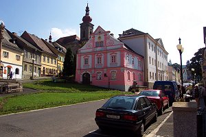 Der Markt in Petschau